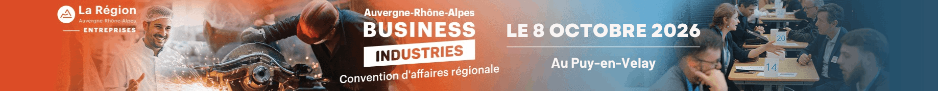 Auvergne-Rhône-Alpes Business Industries – convention d’affaires régionale